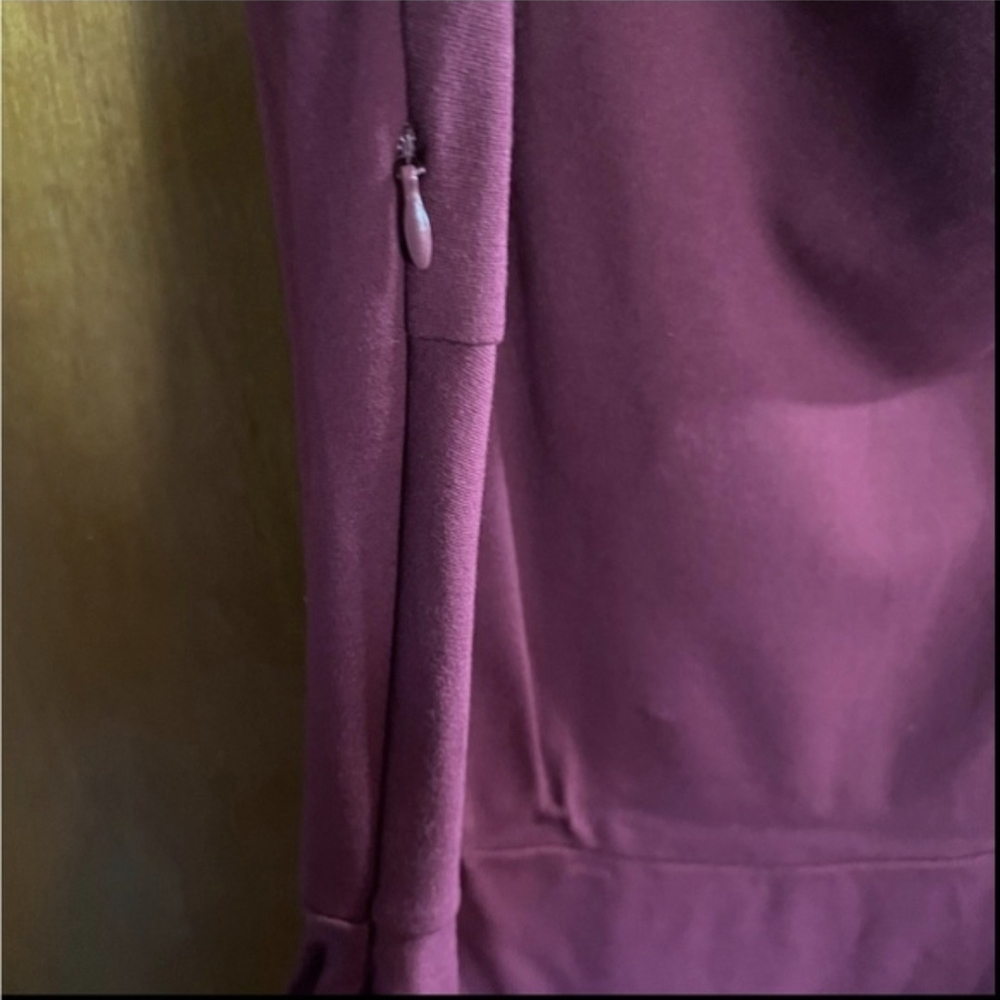 Cocktail Dress off the shoulder | Burgundy | SIZE XL - Picture 6 of 7